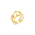 Open Caged Adjustable Ring