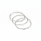 Ribbon Interlocking Bangles