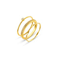 Wave Ring Stacking Set
