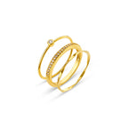 Wave Ring Stacking Set